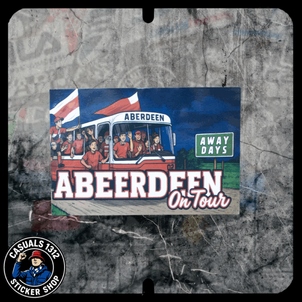 Aberdeen On Tour Stickers Aberdeen Stickers