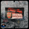 Arsenal Awaydays 10x6cm Sticker Arsenal Stickers