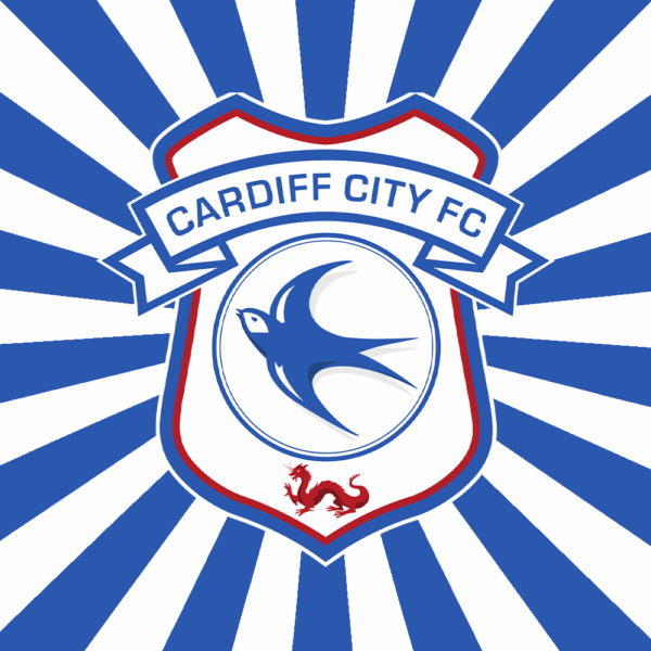 Cardiff City Website Image Casuals 1312 Cardiff City Stickers