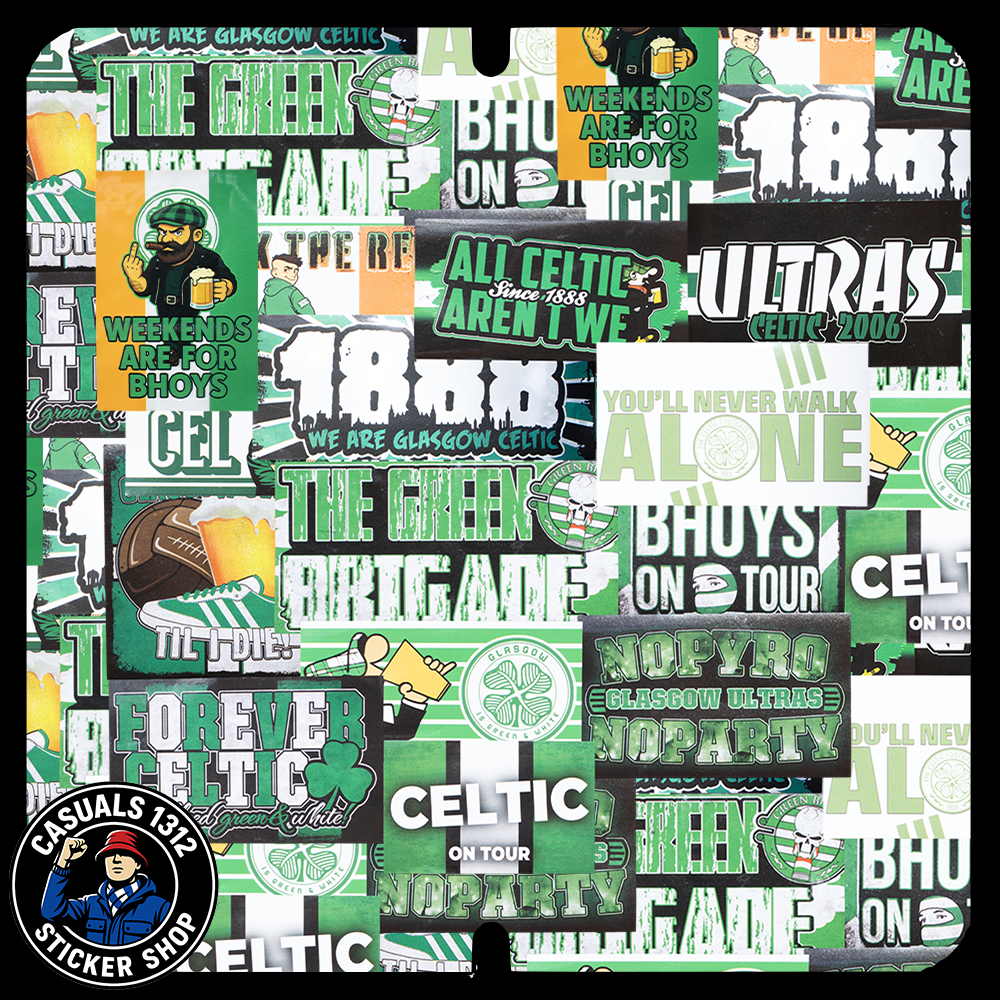 Celtic Mixed Bundle Stickers Celtic Stickers