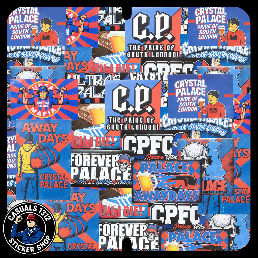 Crystal Palace Mixed Bundle Stickers Crystal Palace Stickers