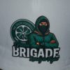 Green brigade Ready to Fight Hat Print Green Brigade Ready To Fight Trucker Cap