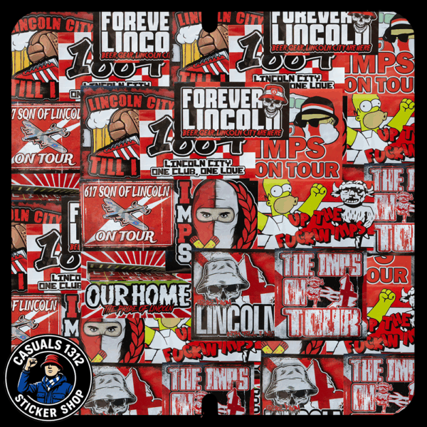 Lincoln City Mixed Bundle Stickers Lincoln City Stickers