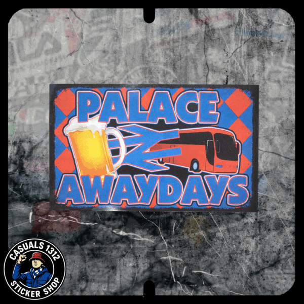 Palace Awaydays Stickers Crystal Palace Stickers