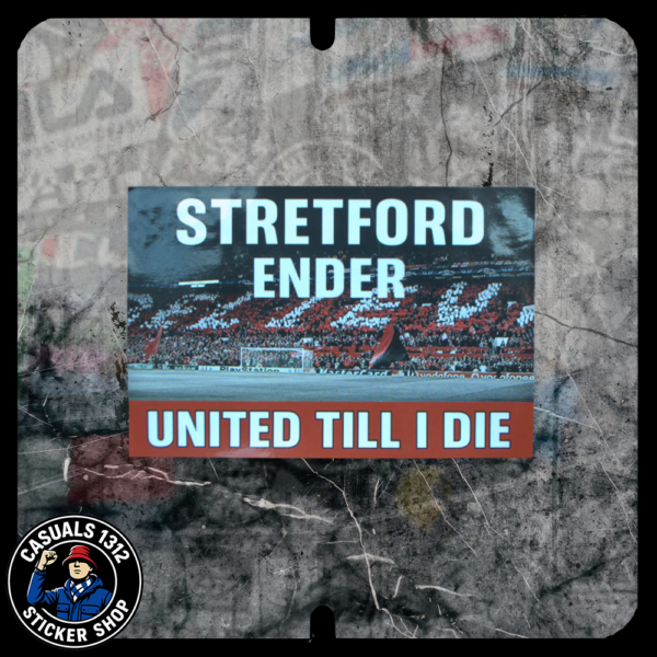 Stretford Ender Stickers Manchester United Stickers