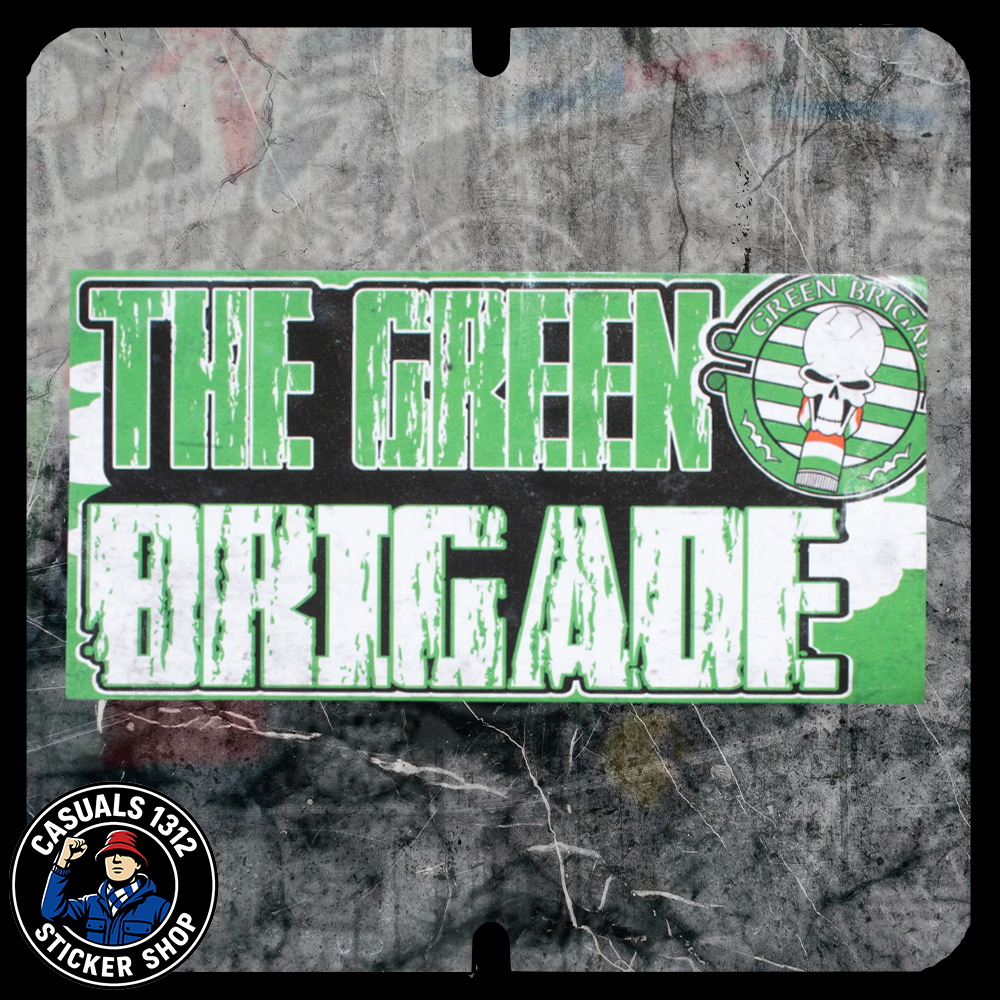 The Green Brigade Stickers Celtic Stickers
