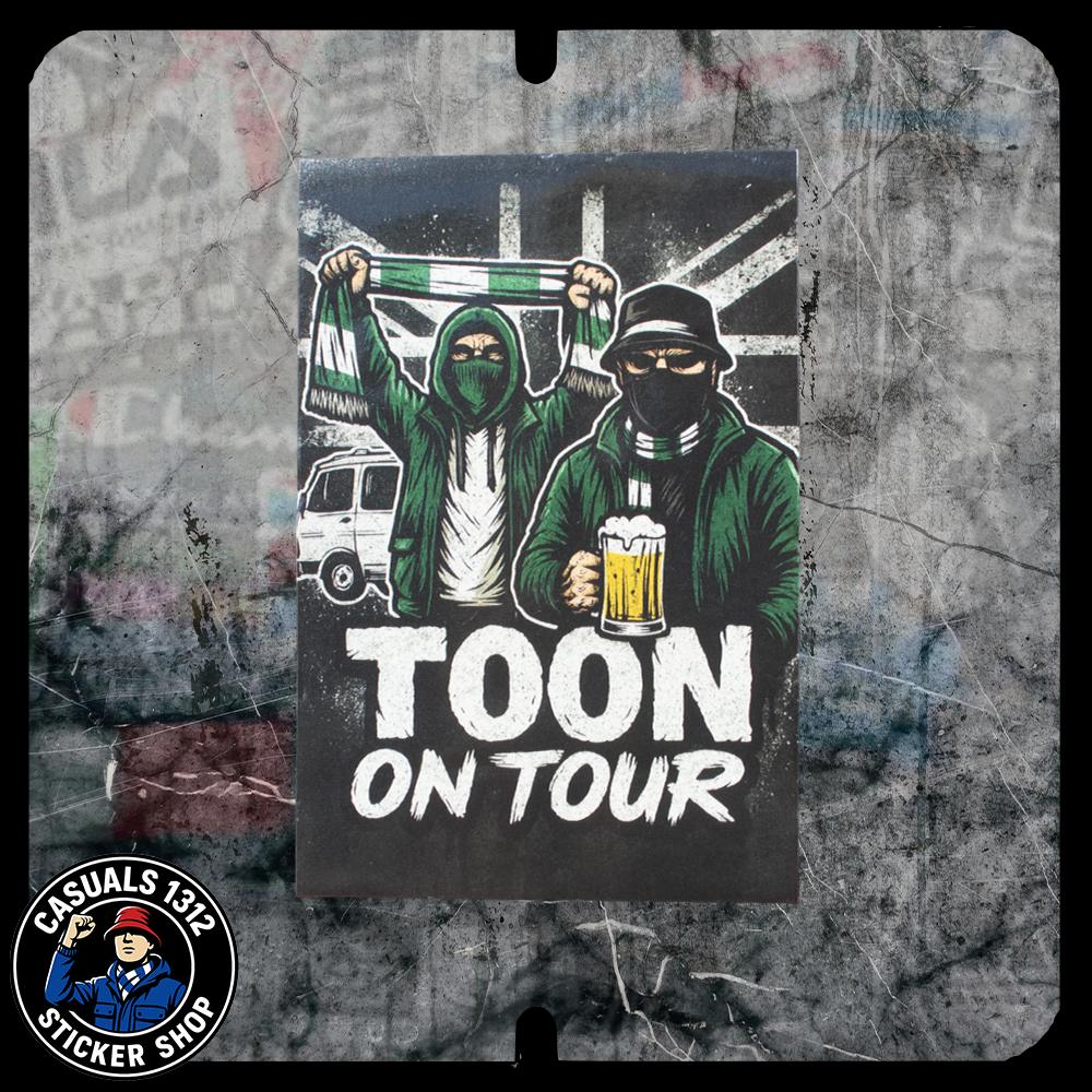 Toon On Tour Stickers Newcastle United Stickers