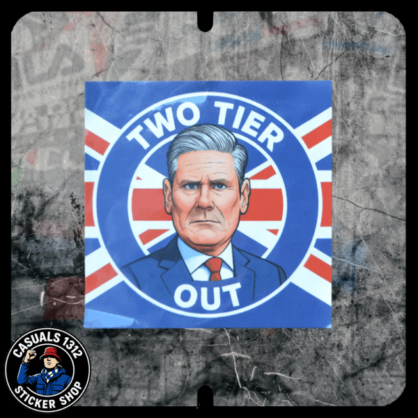 Two Tier Out Stickers