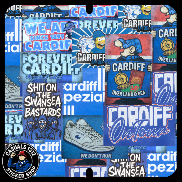 Cardiff City Stickers